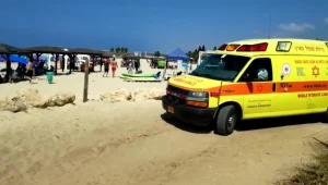 אסון בצפון: נער בן 16 טבע למוות בחוף דור