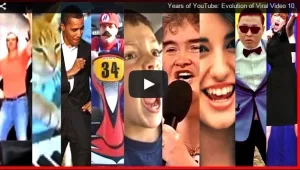 יוטיוב חוגגת עשור: כל הקטעים הכי ויראלים