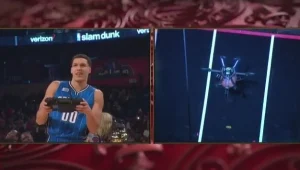 NBA: השחקן הזה נעזר ברחפן כדי להטביע לסל במהלך אירועי האולסטאר