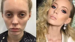 לפני ואחרי: אחרי שהתאפרו הן נראות נשים אחרות לגמרי