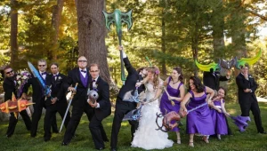 חתונה בסגנון World of Warcraft