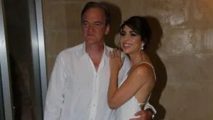 דניאלה פיק וקוונטין טרנטינו התחתנו בלוס אנג'לס