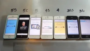 צפו: השוואת מהירות בכל דגמי האייפון
