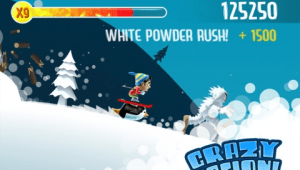 משחק: גולשים בשלג עם סקי ספארי