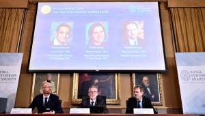 "גישה חדשנית לצמצום העוני": 3 חוקרים זכו בפרס נובל לכלכלה