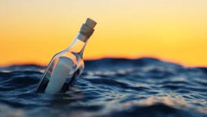 שלח בקבוקך: זרקה מסר בבקבוק לים - והוא נמצא אחרי 29 שנים