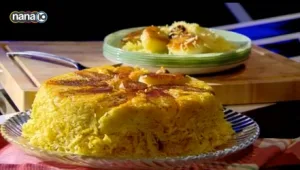 מתכון לאורז תפוחי אדמה • אהרוני מבשל פרסי