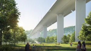 גשר על עירי: כך ייראה הגשר שתכנן אדריכל רנזו פיאנו לגנואה
