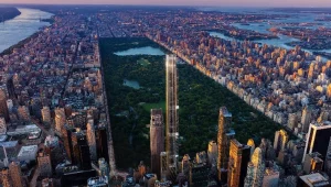 בניין המגורים הגבוה בעולם יגדיר מחדש את קו האופק של מנהטן