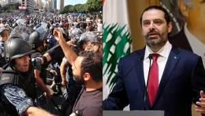בעקבות המחאות: ראש ממשלת לבנון הודיע על התפטרותו