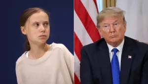 טראמפ תקף את הנערה גרטה תונברג: "צריכה לשלוט בכעסים שלה"