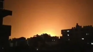 בתגובה לשיגורי בלוני הנפץ: צה"ל תקף יעדי חמאס בדרום הרצועה