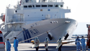 איטליה תפנה את אזרחיה מ"ספינת הקורונה"; מוות ראשון בטאיוואן