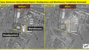 מחסני הנשק והמפקדה הושמדו כליל: תיעוד נזקי התקיפה בסוריה