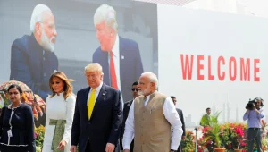 טראמפ ביקר לראשונה בהודו: "האירוע הכי גדול שאי פעם היה פה"