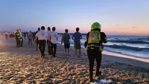 חשש כבד לחייו של נער בן 15 שטבע סמוך לחוף הים באשדוד