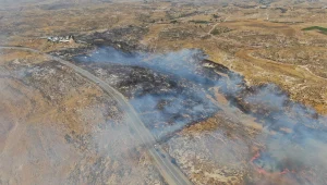 שריפות פרצו בשומרון ובדרום הר חברון - עשרות תושבים פונו