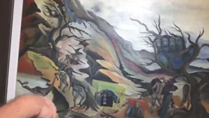 "סגנון אפל": האם ציוריו של רוצח אורון ירדן התריעו על מעשיו?