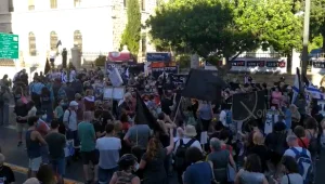 המשטרה על המעצרים בהפגנה מול בית רה"מ: "מחאה בלתי חוקית"