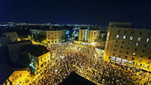 המחאות מול מעון ראש הממשלה בירושלים: 12 מפגינים נעצרו