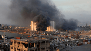 דיווח: החומר שהתפוצץ בנמל ביירות – נרכש ע"י חזבאללה מאיראן