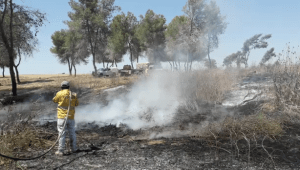 טרור הבלונים: 19 שריפות פרצו מהבוקר ביישובי עוטף עזה