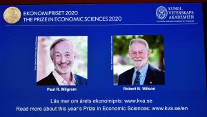 זוכי פרס נובל לכלכלה: שני חוקרים בתחום תורת המכרזים