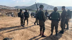 ניסיון פיגוע סמוך לחברון: מחבל ניסה לדקור חיילים - ונורה