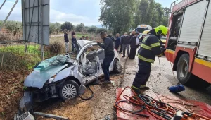 הקטל בכבישים: בת 24 נהרגה בתאונה בין משאית לרכב באזור הגלבוע