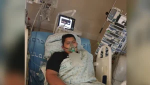 נעם בן ה-13 מאושפז במצב קשה: "אני רק ילד וקשה לי לנשום"