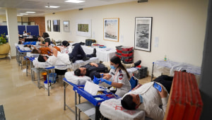 למען פצועי האסון במירון: מבצע התרמת דם נערך בבניין הכנסת