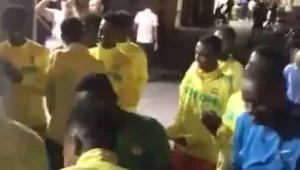 תיעוד: למרות שחויבו בבידוד - שחקני נבחרת אתיופיה חגגו בארץ