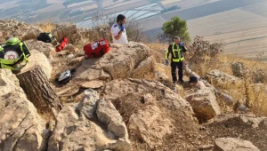 אסון בטיול בגלבוע: אישה נהרגה מפגיעת סלע בראשה