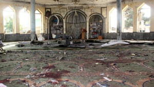 פיצוץ במסגד באפגניסטן - לפחות 50 אנשים נהרגו