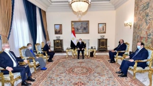 לפיד נפגש עם נשיא מצרים: "החיבור בין המדינות הוא חיבור של עוצמה"