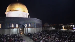 חג בצל המתיחות הביטחונית: הדריכות בירושלים בשיאה