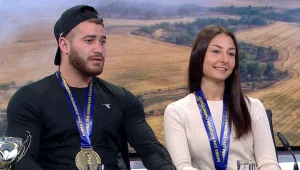 זוג מנצח: בני הזוג שזכו ביחד באליפות אירופה בפיתוח גוף