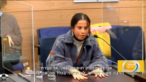 הנערה שתקפה את חברי הכנסת: "נכשלתם בטיפול באלימות המינית"