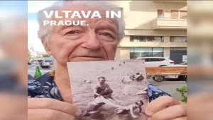 כוכב רשת בגיל 87: ניצול השואה גדעון לב הפך לאושיית טיקטוק עם מאות אלפי עוקבים