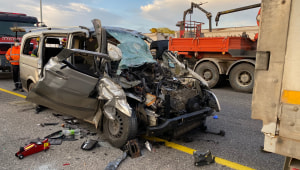 תאונה קשה בכביש 6 לצפון: אישה נהרגה וחמישה נפצעו