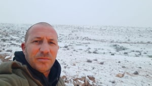 פורים לבן: שלג קל בירושלים, בשומרון - ואפילו בנגב | צפו