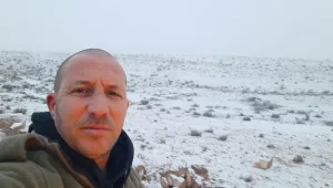 פורים לבן: שלג קל בירושלים, בשומרון - ואפילו בנגב | צפו