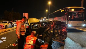 9 פצועים בתאונה בדרום - אישה כבת 35 נפגעה באורח קשה
