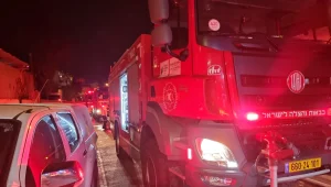 שריפה פרצה בבניין בירושלים: עשרה נפגעו - שלושה במצב קשה