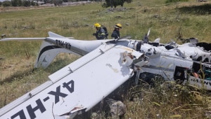 מטוס קל נחת בשטח פתוח בצפון בעקבות תקלה, 2 נפצעו באורח בינוני