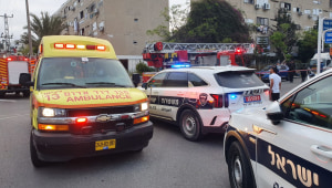 2 פצועים קשה בשריפה שפרצה בבניין מגורים באשדוד