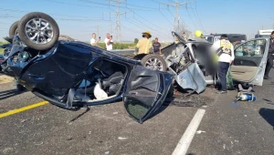 שבעה פצועים בתאונה בכביש 5 - אישה כבת 40 במצב אנוש