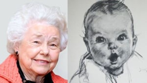 התינוקת המפורסמת בעולם: האישה בתמונת מוצרי גרבר הלכה לעולמה