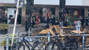דיווח בברלין: הרוג וכ-30 פצועים מפגיעת רכב שנסע לתוך קהל