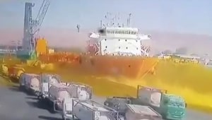 אסון בירדן: 10 הרוגים מדליפת גז רעיל בנמל עקבה